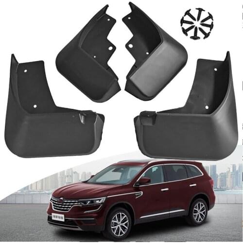 Car Mudguard For Renault Koleos 2017-2019 High-quality Mudguard Anti-splash Protection Body Anti-fouling Automobile Accessories