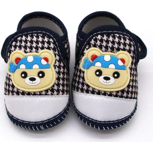 Winter Shoes Baby Pantoffels Newborn Infant Baby Boy Soft Crib Shoes Infants Sneaker Bear Prewalker Shoes 0-18m Детская Обувь