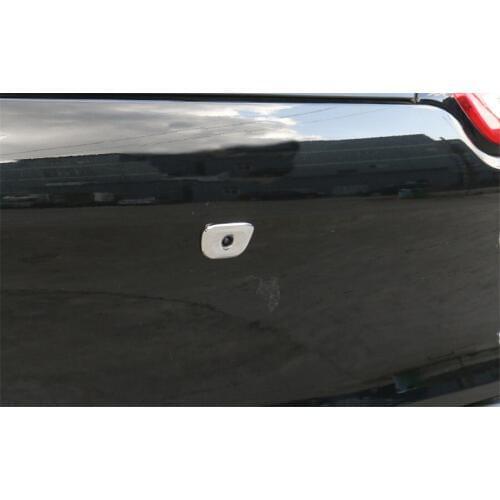 1Pcs/Set Exterior Car Styling Rear Tail Door Camera Decoartion Sequin Cover Trim Sticker For Jeep Cherokee 2014-2016