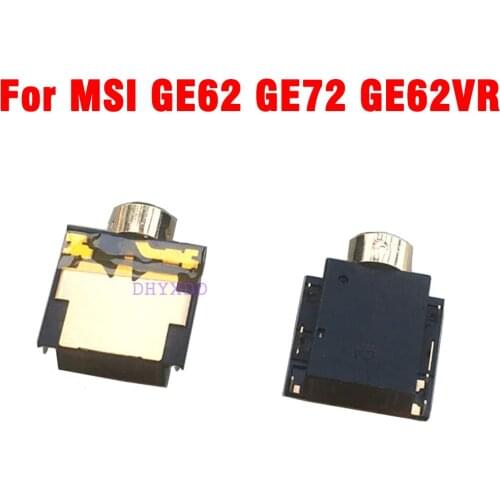 1Pcs 3.5MM Audio Jack Headphone Port Microphone Socket Connector For MSI GE62 GE72 GE62VR GE72VR GP62 GS70 MS-1775B Motherboard