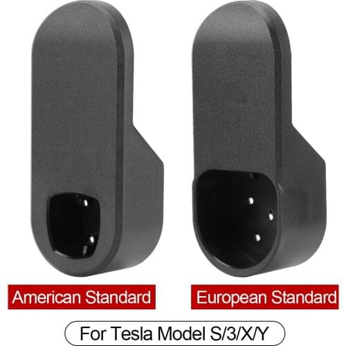 Car Charging Cable Organizer Connector Bracket Charger Holder Wall Mount Self-adhesive Sticker For Tesla Model 3 S X Y