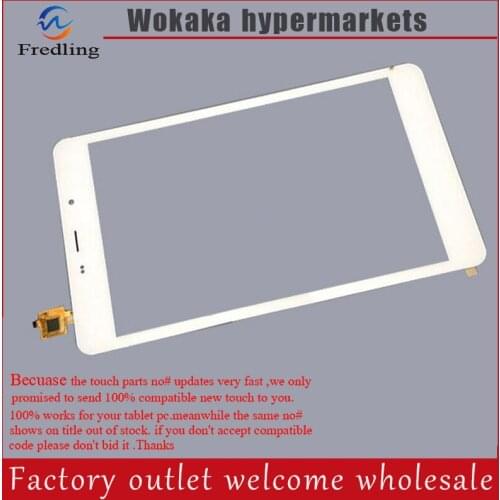 Free film+Black or White Touch Screen for CUBE T8 4G Panel XC-PG0800-026-A1-FPC Glass Sensor Digitizer Replacement Free Shipping