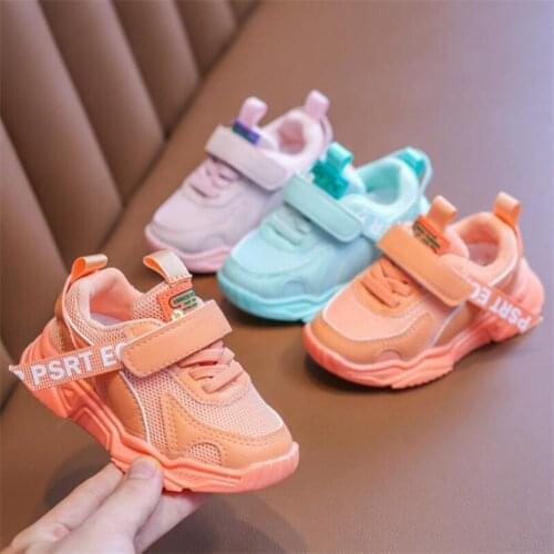 Kids Shoes 5-8-9 Years Old Toddler Baby First Walkers Soft Soled Boys And Girls Shoes Childrens Fashion jelly Sports Shoes