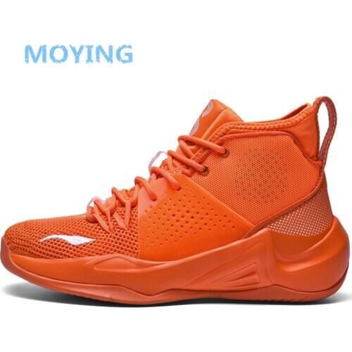 Men Basketball Shoes High Top Breathable Men Boots Ankle Zapatillas Hombre Deportiva Athletic Two-Tone Sports Shoes for Male New