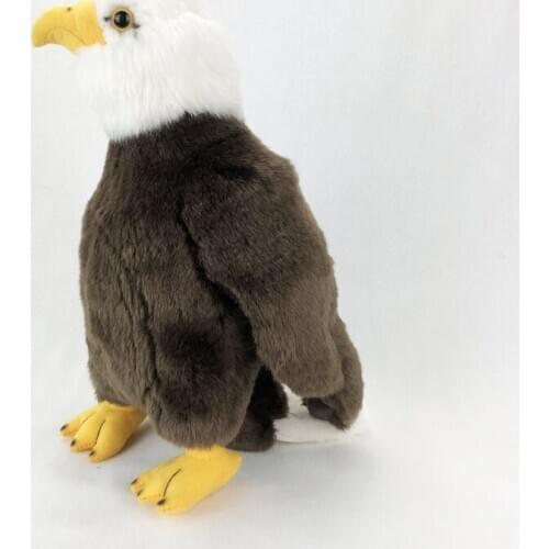 Cute eagle plush toy about 30cm cartoon eagle soft doll kids toy car decoration birthday gift h0668
