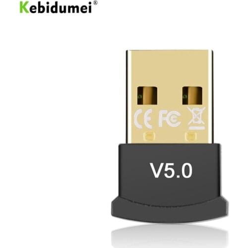 Mini Wireless USB Bluetooth 5.0 Adapter Mini Bluetooth Dongle Music Sound Bluetooth Transmitter Receiver Adapter For PC Computer