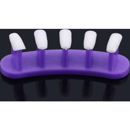 Manicure Frame One Piece Display Stand Plastic Lotus Flower Chair 3 In 1 Combination Exercise Color All Around Nail Supplies