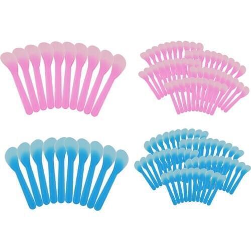 Plastic Disposable Tattoo Scraper Facial Beauty Mask Spatula Scoop Non-toxic Lightweight Medical PP Plastics Health Care