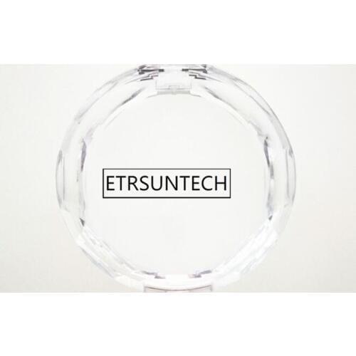 100pcs Transparent Round Shape Storage Box Jewelry Packaging Display Earplugs Pill Case Organizer False Eyelashes Box