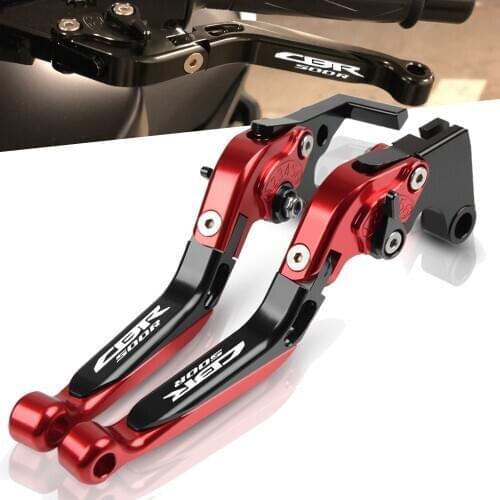 Motorcycle Adjustable Folding Extendable Foldable Brake Clutch Levers For Honda CBR500R 500R CBR 500 R 2013-2018 2014 2016 2017