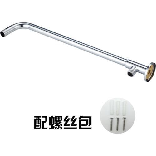 Stainless Steel Bracket Accessories Concealed Installed Shower Huashui Sprinkler Head Bar Fixed Block Shower Head Outlet Pipe