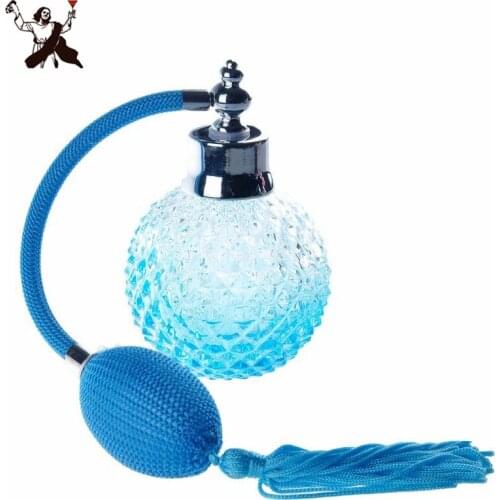 100ml Glass Spray Bitter Dropper Bottle Empty Refillable Perfume Atomizer Long Tassel Spray Bitter Bottle With Air Bag Bar Tool