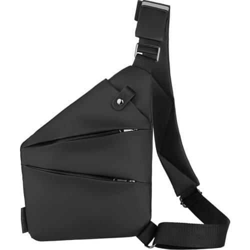 Men Linen Canvas Waist Chest Packs Portable Sports Crossbody Bag for Male Outdoor Messenger Bags Mens Fashion Shoulder Handbags