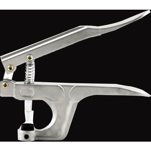 U Shape T5 Plastic Resin Snap Button Installation Tool Hand Pressure Button Clamp