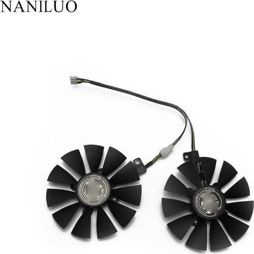 New 87MM PLD09210S12HH DC 12V 0.50A Cooler Fan For ASUS Strix GTX 1050 1060 1070 1080 GTX 970 RX 480 Graphics Card Cooling Fan