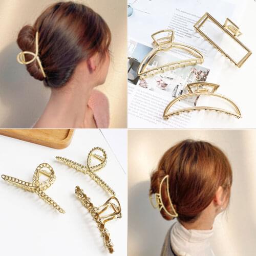 Girls Crab Hair Clips Set Korea Claw Clip Hairpin for Women Barrette Hair Ornaments Vintage Crabs Hair Pin Accessories Headdress