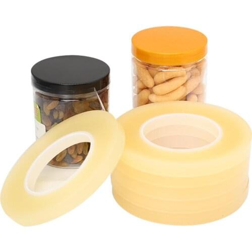 Tin Box Tin Can Sealing Tape Transparent Non-Residual Glue Pvc Non-Marking Sealing Tape