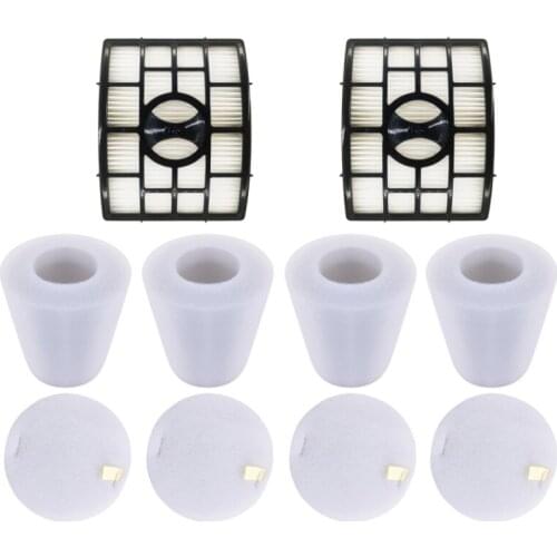 2 HEPA + 4 Foam and Felt Filters for Shark NV755, UV795 Vacuum Cleaners, Part XFF750 and XHF750 Replacement Filter Set