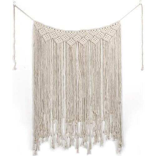 Wall Tapestry Large Boho Wedding Backdrop Decoration Handwoven Cotton Blanket Home Wall Decor Tapestry