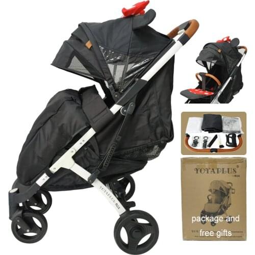 Yoyaplus Baby StrollerTrolley Barrow Baby Accessories Bebe Car Foldable EU Duty Free Ship From Spain Big Discount