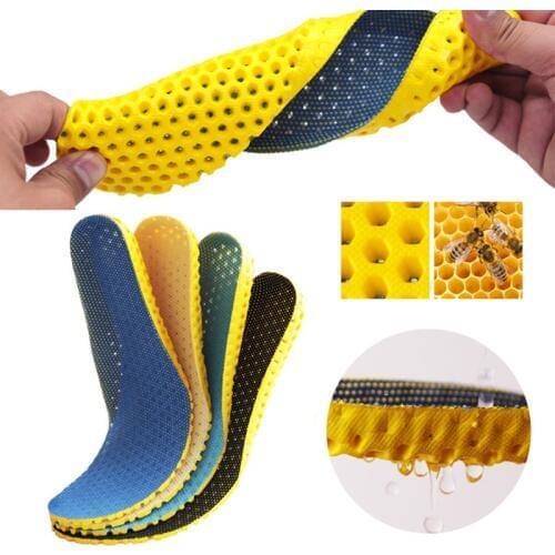 Stretch Breathable Deodorant Running Cushion Insoles For Man Women Insoles For Shoes Sole Orthopedic Pad Memory Foam DropShippin