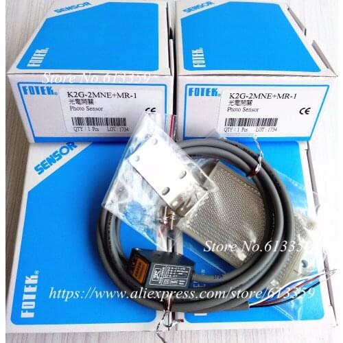 K2G-2MNE FOTEK Compact Standard Photo-electric Sensor 100 % Original & New Photoelectric Switch Sensors K2G-2MNE+MR-1