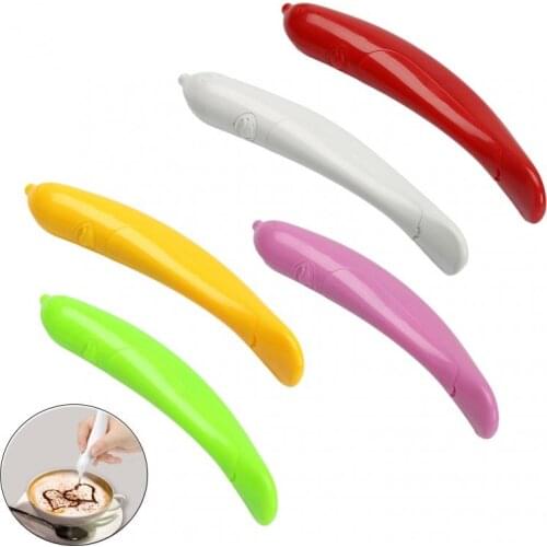 Creative Latte Art Electrical Pen Coffee Carving Pen Coffee Stencils Cake Spice Cappuccino Decoration Pen Baking Pastry Tools