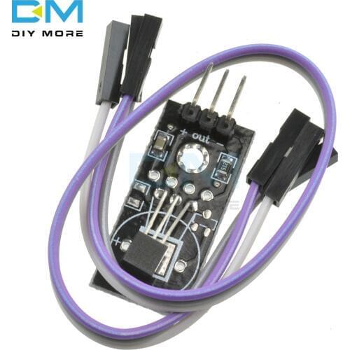 18B20 DS18B20 Digital Signal Output Temperature Measurement Module Board Detection Sensor for Arduino DC 5V Dupont Wire