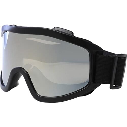 Men Women Anti-fog Skiing Goggles Windproof Ski Snow Sports Glasses Outdoor Snowboarding Skating Goggles Winter Snowmobile Mask