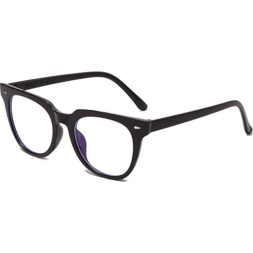 Anti-blue Protection Glasses Optical Prescription Myopia Computer Glasses Frame Women Men Cateye Anti Blue Decorative Glasses