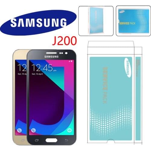 Original 5.0'' AMOLED LCD For Samsung Galaxy J2 2015 J200 J200F J200H J200Y LCD Display Touch Screen Digitizer Replacement