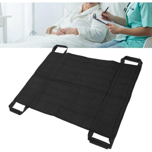 Positioning Bed Pad with Reinforced Handles Elderly Patient Sheet for Turning Lifting Repositioning Braces Supports