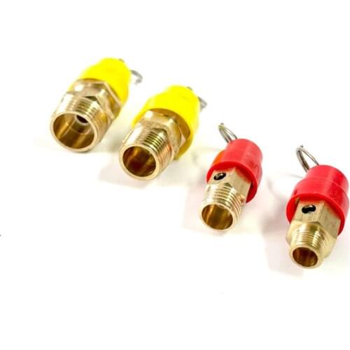 1/8" 1/4'' 3/8" 1/2" BSP 8kg Air Compressor Safety Relief Valve Pressure Release Regulator For Pressure Piping/Vessels