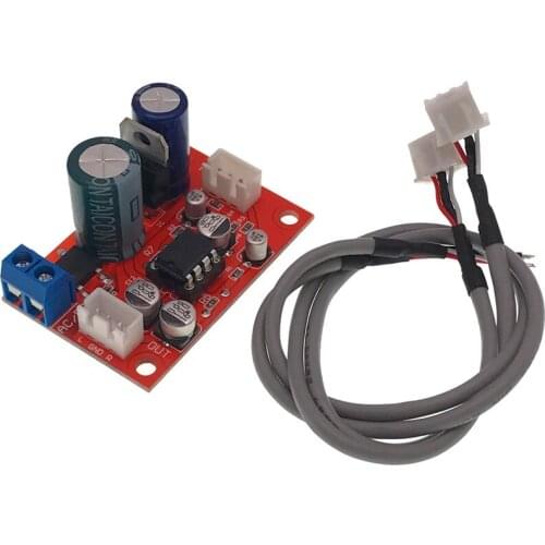 Rectifier Bridge NE5532 Audio OP AMP Microphone Preamps Pre-Amplifier Pre Amplifier Board IC Socket DC 9-24V AC 8-16V DIY KIT