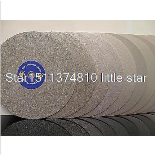Grit 240 Diamond coated 6" inch Flat Lap wheel Jewelry grinding polishing disc