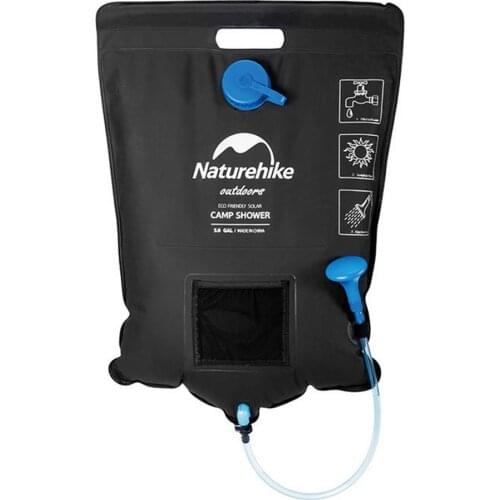 20L Camping Solar Shower Bag Portable Solar Shower System For Hiking Beach Swimming Outdoor Traveling Camping Accessories