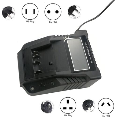 For 1018K 14.4V 18V Battery Charger for 14.4V, 18V BAT614 BAT618 series Li-ion Battery Power Supply Adapter EU/US/UK/AU Plug