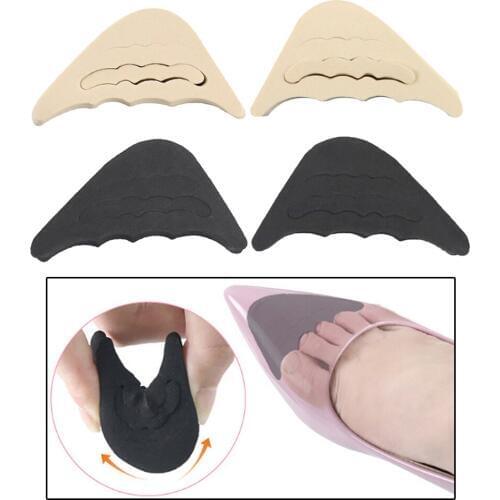 Women High heels Toe Plug Half Sponge Soft Forefoot Insert Pads Toe Filler Inserts Toe Plug for High Heel Boots