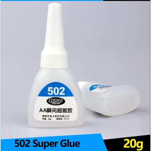 Liquid Universal 502 Super Strong Glue for Wood Rubber Leather Metal Glass Stationery Store Nail Instant Quick-drying Cyanoacry
