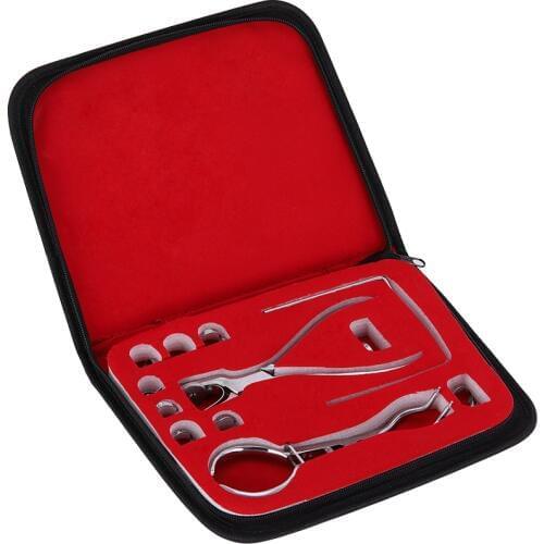 1 Set Teeth Care Dental Dam Perforator Dental Dam Hole Puncher Dental Rubber Dam Puncher For Dental Lab Dentist Device