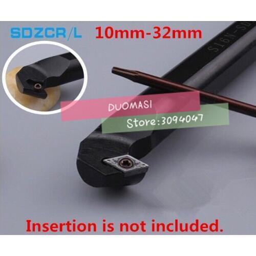 1PCS 8mm 10mm 12mm 16mm 20mm 25mm S12M-SDZCR07 S16Q-SDZCR11 SDZCR07 SDZCR11 SDZCL07/11 the Right/Left Hand CNC Turning tools