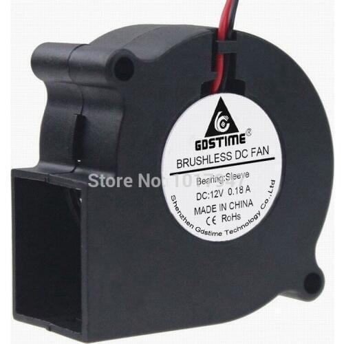 10 Pieces LOT Gdstime DC 12V 2Pin mini Blower Exhaust Cooling Fan 60mm 60x60x28mm 6cm 6028s