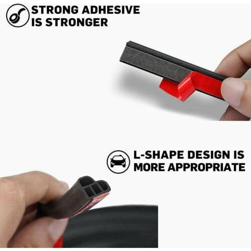 26Ft Car Door Rubber Seal Strip 8m EPDM Rubber L Shape Moulding Hot Sale