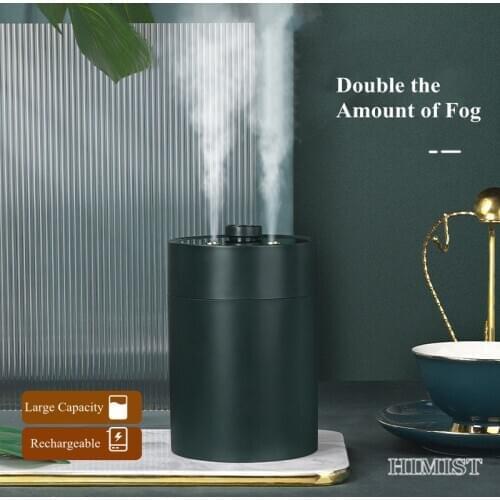 600ml Home Air Humidifier 2000mAh Portable Wireless USB Aroma Water Mist Diffuser Battery Life Show Aromatherapy Humidificador