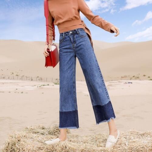 Palazzo pants for women baggy trousers female ladies wide leg pants woman 2018 boyfriend jeans for women TA1106