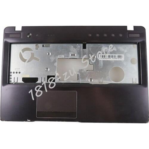 YALUZU new for Lenovo Z570 Z575 Laptop Palmrest KB Bezel Upper Case Cover without Touchpad 60.4M437.003