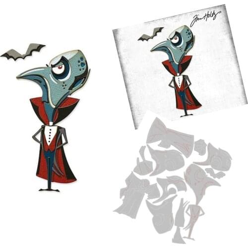 The Count Colorize Monster Metal Cutting Die Scrapbook Embossed Paper Card Album Craft Template Cut Die Stencils 2021 NEW