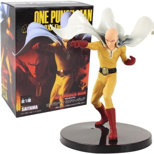 Anime One Punch Man Figure Toy Saitama Sensei Hero PVC Action Figure 20cm Model Doll Collectible For Festival Kids Gift