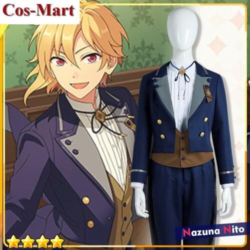Game Ensemble Stars 2 Nito Nazuna Cosplay Costume Fashion Handsome Uniforms Unisex Activity Party Role Play Clothing Custom-Make
