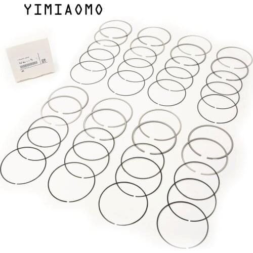 Engine Piston Rings Set STD 92.00mm 11257514931 For BMW E60 545i E64 E63 E66 X5 E53 4.4i N62B44/N62B44A 4.4L V8 11 25 7 519 916